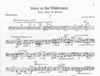 HAL LEONARD Bloch, Ernest: Voice In The Wilderness (cello & piano)