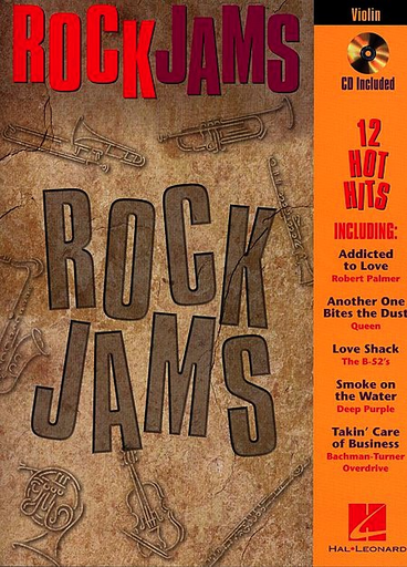 HAL LEONARD Rock Jams (violin & CD)