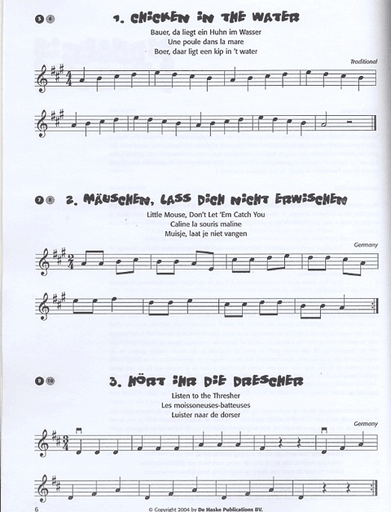 HAL LEONARD Van Rompaey, Gunter: Fiddler's Fun - 34 Famous Children's Tunes (violin & CD)