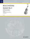 HAL LEONARD Boccherini, Luigi: Concerto  No.3 in G (cello & piano)