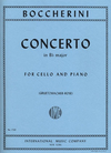 International Music Company Boccherini, Luigi (Rose): Concerto in Bb (cello & piano) IMC