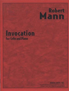 Carl Fischer Mann: Invocation (cello & piano)