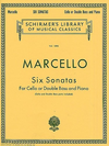 HAL LEONARD Marcello, Bernadetto: Six Sonatas (cello & piano or bass & piano)