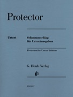 HAL LEONARD Henle Plastic Protector for Urtext Editions