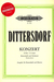 C.F. Peters Dittersdorf, K.D. (Tischer-Zeitz): Bass Concerto in E major (bass & piano or CD)