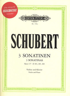 Schubert, Franz: 3 Sonatinas Op.137 No.1-3 (violin, CD, piano)