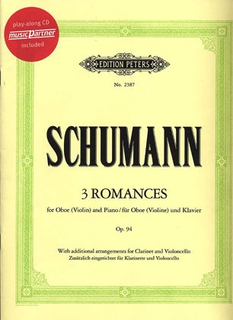 Schumann, Robert: 3 Romances Op.94 (violin & CD or piano)