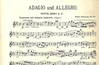 Schumann, Robert: Adagio & Allegro Op.70 (violin OR cello OR viola & piano & CD)
