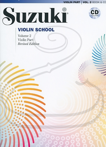 Suzuki: Violin School, Vol.2 - REVISED (violin)(CD) Summy-Birchard