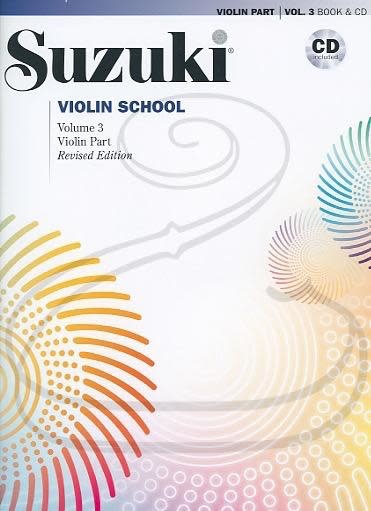Suzuki: Violin School, Vol.3 - International (violin)(CD) Summy-Birchard