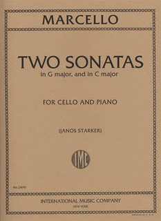 International Music Company Marcello, Benedetto (Starker): 2 Sonatas #1 in G and C (cello & piano)