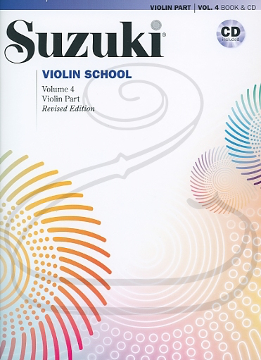 Suzuki: Violin School, Vol.4 - REVISED (violin)(CD) Summy-Birchard