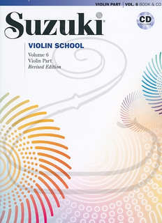 Suzuki: Violin School, Vol.6 - REVISED (violin)(CD) Summy-Birchard