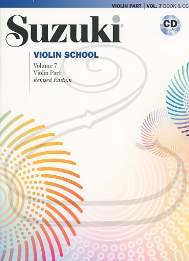 Suzuki: Violin School Vol. 7 - REVISED (violin)(CD)