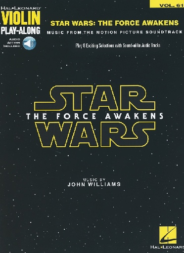 HAL LEONARD Williams: Star Wars The Force Awakens Vol. 61 (cello & media access)
