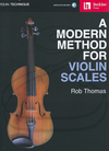 HAL LEONARD Thomas: A Modern Method for Violin Scales (violin)(audio access) Berklee Press