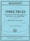 International Music Company Massenet (Morganstern): Three Pieces (cello & piano) International
