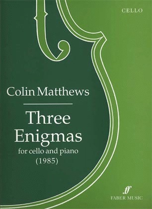 Alfred Music Matthews, Colin: Three Enigmas (cello & piano)