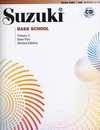 Suzuki: Bass School Vol. 2 (bass & CD) revised edition