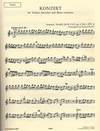 Vivaldi, Antonio: Concerto in a minor (violin & CD or piano)