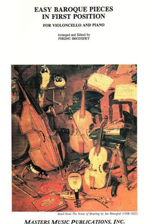 LudwigMasters Brodszky, F. (arr): Easy Baroque Pieces in 1st Position (cello & piano)