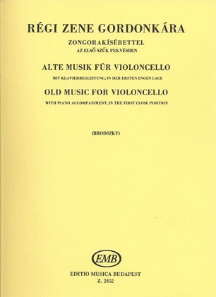 HAL LEONARD Brodszky, F.: Old Music for Violoncello-17th & 18th Centuries (cello & piano)