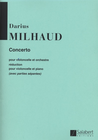 HAL LEONARD MIlhaud, D.: Cello Concerto No.1 (cello & piano)