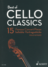 HAL LEONARD Mohrs, (editor): Best of Cello Classics-15 Famous Concert Pieces for Violoncello & Piano