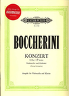 C.F. Peters Boccherini (Grutzmacher): Cello Concerto in Bb Major (cello & piano)(CD)