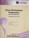 LudwigMasters Burswold, Lee (arranger): Five Christmas Fantasies for Cello & Piano
