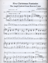 LudwigMasters Burswold, Lee (arranger): Five Christmas Fantasies for Cello & Piano