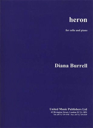 Carl Fischer Burrell, Diana: Heron for Cello & Piano