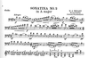 Carl Fischer Mozart (Piatigorsky): Sonatina #2 in A (cello & piano) custom print