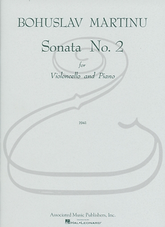 HAL LEONARD Martinu: Sonata No.2 (cello & piano) Associated Music Publishers