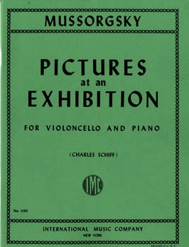 International Music Company Mussorgsky, Modeste: Pictures at an Exhibition (cello & piano)POD