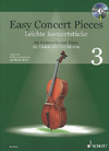 HAL LEONARD Deserno & Mohrs: Easy Concert Pieces for Violoncello and Piano 3 (cello & piano with CD)
