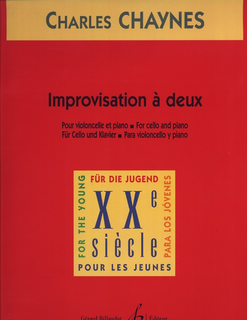 Carl Fischer Chaynes, Charles: Improvisation a deux (cello & piano)