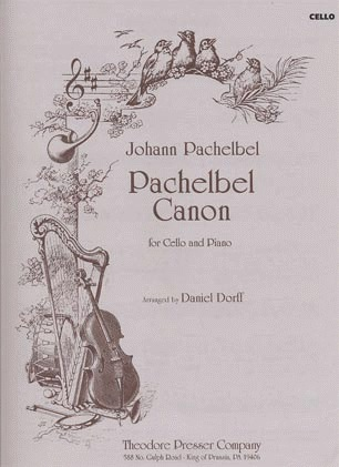 Carl Fischer Pachelbel, Johann: Canon (cello & piano)