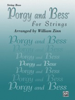 Alfred Music Gershwin, G. (Zinn): Porgy and Bess for Strings (bass)