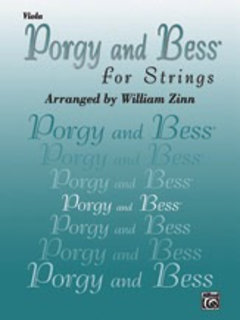 Alfred Music Gershwin, G. (Zinn): Porgy and Bess for Strings (viola)