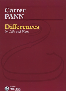 Theodore Presser Pann: (score/parts) Differences (cello & piano) Theodore Presser