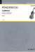 HAL LEONARD Pendrecki: Cadenza (cello solo) SCHOTT