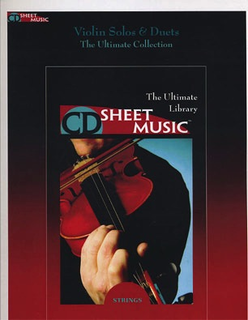 HAL LEONARD CD Sheet Music: Violin Solos and Duets the Ultimate Collection CD ROM)