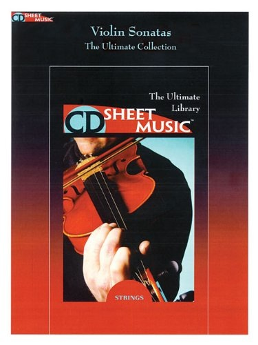 HAL LEONARD CD Sheet Music: Violin Sonatas (violin & piano on CD ROM)