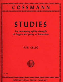 International Music Company Cossman, Bernhard: Studies for Development of Agility of Fingers (cello)