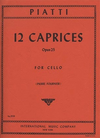 International Music Company Piatti (Fournier): 12 Caprices Op.25 (cello)
