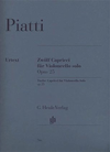 Piatti (Bellisario): 12 Capricci for Violoncello Solo, Op.25 - URTEXT (cello) Henle
