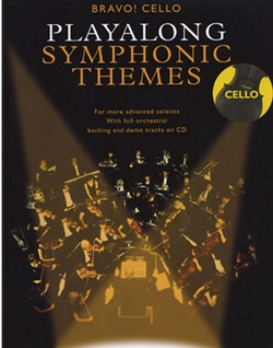 Music Sales America Bravo! Cello: Playalong Symphonic Themes (violin & CD)