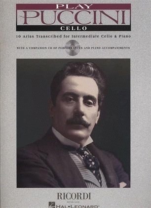 HAL LEONARD Puccini, G.: 10 Arias transcribed for Intermediate Cello & Piano with CD acc.