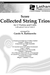 Rabinowitz, C.: SCORE Collected String Trios (violin, Viola or violin & cello)